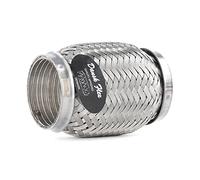 Corrugated Pipe 60x116 mm with Inner Liner, Stainless Steel