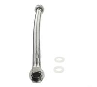 Corrugated Pipe Hose Constructed from 304 Stainless Steel for Water Heater Boiler Plumbing G3/4 Threaded (40cm)
