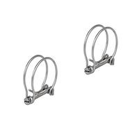 Corrugated Pond Pipe Repair CONNECTORS Hose Joiners,UK Stock! (Double Wire 32MM X2)