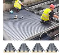 Corrugated Roofing Panels - Heavy Duty Insulated Panels for Sheds, Homes, and Gazebos