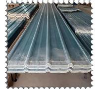 Corrugated Roofing Sheets, 1PCS Clear Roof Sheet Outdoor Roofing Cladding Panel Fiberglass Daylighting Panels, Plastic Roof Panel Corrugated Roofing Panels 3ft Garages Gazebo Top Cover(10Pcs