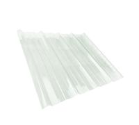 Corrugated Roofing Sheets,Clear Roof Sheet,1.5mm Thick Fiberglass Daylighting Panels,Cladding Replacement for Greenhouse,Garage Shed Roof Panel,Easy to Bend & Cut (0.9x1.1m/35x43in,13 Pcs)