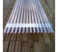 Corrugated Roofing Sheets,Clear Roof Sheet,1.5mm Thick FRP Daylighting Plate,Flame Retardant Cladding Walling Sheeting,Rainproof Board,Roof Panels for Garage Carport (1 Pcs,0.9x1.7m/35x67in)
