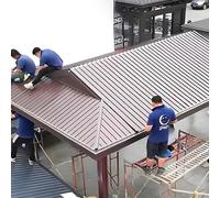 Corrugated Roofing Sheets, Metal Aluminum Roofing Panels 10-20ft, Gazebo Cladding Panel Outdoor Waterproof, Shed Siding Sheet Metal Thermal Insulation