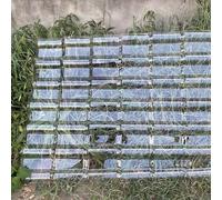 Corrugated Roofing Sheets, Roof Sheets Roofing Cladding for Pergola, Clear Polycarbonate Sheet Roof Endurance Panels, 1.5mm Thick All-Weather Greenhouse Ceiling Covering for Building(69.3in/
