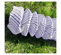 Corrugated Soft Infiltration Drain Pipe, Underground Landscape Drain Pipe 2in Blue Multiple Lengths(1700cm/55.77ft)