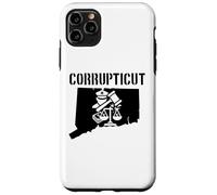 Corrupticut Connecticut Anti Corruption Cop New Haven Pizza Case for iPhone 11 Pro Max