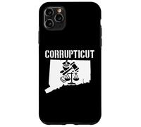 Corrupticut Connecticut Anti Corruption Cop New Haven Pizza Case for iPhone 11 Pro Max