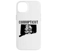 Corrupticut Connecticut Anti Corruption Cop New Haven Pizza Case for iPhone 14 Plus