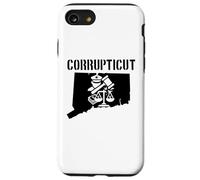 Corrupticut Connecticut Anti Corruption Cop New Haven Pizza Case for iPhone SE (2020) / 7 / 8