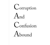 Corruption And Confusion Abound: Dirty Humor, Entertainment, Satire, POV, Photography (AORTA)