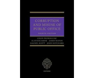 Corruption and Misuse of Public Office