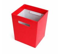 Corsage Creations | Delivery Boxes Pack of 10 | Durable Flower Boxes for Bouquets with Built-In Handles | Ideal for Floral Arrangements, Bouquets, Gift Packaging & Displays | 24.5 × 18 × 18 cm (Red)