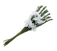 Corsage Creations - Heather - White (6 bunches x 12 stems)