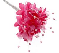 Corsage Creations - Pearled Baby's Breath - Fuchsia (6 bunches x 12 stems)