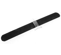Corsage Creations Snap Bands | Adjustable Snap-On Bracelets | Easy-to-Use Plastic Attachment | Comfortable & Versatile Fit | for Weddings & Special Occasions | 2 Pack (Black)