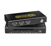 CORSAHD 8K@60Hz 4K@120Hz HDMI 2.1 Splitter 1 in 2 Out,48 Gbps,HDCP 2.3,Supports VRR,ALLM,HDCP Bypass,EDID,Duplicate/Mirror/Copy,Downscale,HDR,Dolby Vision Atmos,Soundbar