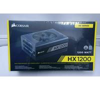 Corsair CP-9020140-UK HX1200 1200 W 80+ Platinum Fully Modular Power Supply Unit - Black