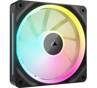 Corsair 120mm PWM Fan - LX120 RGB - 2400 RPM - 69.9 CFM - 5.22mm H2O - AirGuide Technology - Black - Desktop Compatible