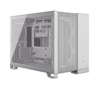 Corsair 2500D AIRFLOW PC Gaming Case, White, Dual Chamber w/ Tempered Glass Wind