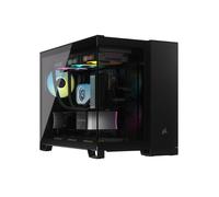 Corsair 2500X RGB MicroATX Midi TG ATX Gaming Case - Black