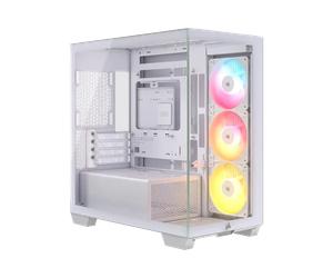 CORSAIR 2800X RS-R ARGB Micro-ATX PC Case - White BLACK