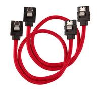 Corsair CC-8900250 SATA cable 0.3 m SATA 7-pin Black. Red