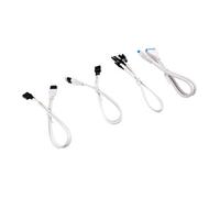 Corsair Premium Sleeved Front Panel Extension Kit 30cm, White
