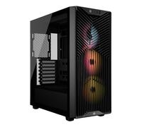 Corsair 3200D RS ARGB Mid-Tower PC Case - Smoke Midi Tower Black