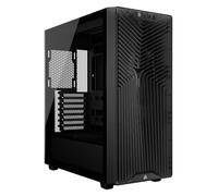 CORSAIR 3200D RS Mid-Tower PC Case - Smoke | 3x RS120 PWM Fans Included, GPU Anti-Sag Stabilisation Arm, ASUS BTF, MSI Project Zero, Gigabyte Project Stealth