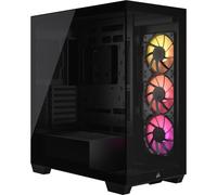 Corsair 3500X ARGB Mid-Tower PC Case - Black - CC-9011278-WW