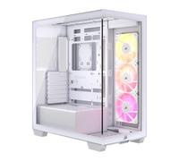 CORSAIR 3500X ARGB, White, Mid-Tower, TG Window, Reverse Connection, 3x120mm RGB