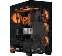 CORSAIR 3500X Call of Duty®: Black Ops 6 Edition Mid-Tower ATX PC Case - Panoramic Tempered Glass, Spacious Interior, ASUS BTF and MSI Project Zero Reverse Motherboard Compatible, No Fans Included