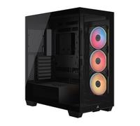 Corsair 3500X LX-R RGB Black Tempered Glass Mid Tower PC Case