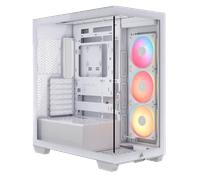 CORSAIR 3500X LX-R RGB iCUE LINK Mid-Tower PC Case - White WHITE