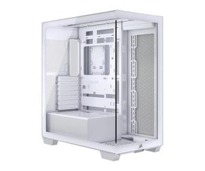 Corsair 3500X, White, Mid-Tower, TG Window, Reverse Connection, USB 3.2 Type-C,