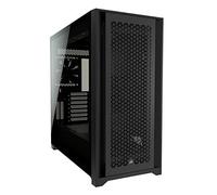 Corsair 5000D Airflow Tempered Glass Mid-Tower ATX Case (High-Airflow Front Panel, Corsair RapidRoute Cable Management System, Two Included 120mm Fans, Motherboard Tray with Fan Mounts) Black
