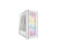 Corsair iCUE 5000D RGB AIRFLOW Mid Tower Gaming Case - White