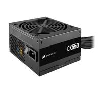 Corsair 550W CX550 PSU, Fully Wired, 80+ Bronze, Thermally Controlled Fan