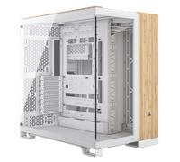 Corsair 6500X Bamboo Mid Tower Case - White