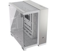 Corsair 6500X White/Satin Grey Aluminium Dual Chamber Tempered Glass M