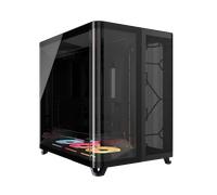 Corsair AIR 5400 LX-R RGB iCUE LINK Midi Tower Black