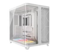 Corsair AIR 5400 LX-R RGB Triple Chamber White Mid-Tower PC Case