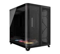 Corsair AIR 5400 RS-R ARGB, Black, Mid Tower, Reverse Connection, 3x RS120R Fans