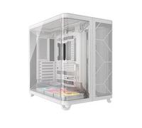 Corsair AIR 5400 RS-R ARGB Triple Chamber Mid-Tower PC Case - White