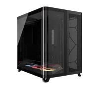 CORSAIR AIR 5400 RS-R ARGB Triple Chamber Mid-Tower PC Case BLACK