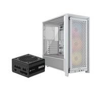 Corsair Build Bundle - FRAME 4000D RS ARGB Midi-Tower Case & RM850e 80+ Gold Fully Modular 850W PSU - Black