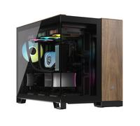 Corsair CC-9011286-WW computer case Midi Tower Black, Walnut