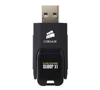 Corsair (CMFSL3X1-64GB) Flash Voyager Slider X1 64GB USB 3.0 Capless Sliding Flash Drive,Black