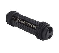 Corsair CMFSS3B-64GB Flash Survivor Stealth 200 m 64 GB USB 3 Rugged Design Water Proof Flash Drive - Black